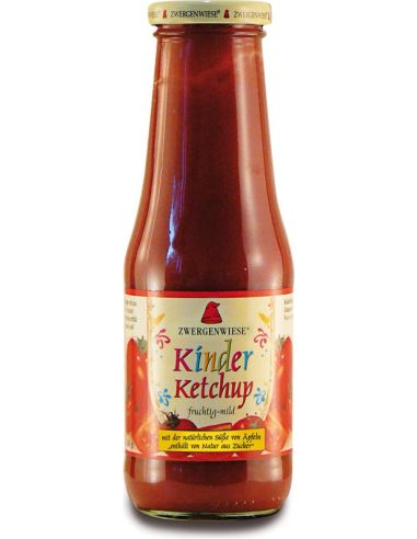 Ketchup Kinder pomidorowy dla dzieci 500ml ZWERGENWIESE BIO