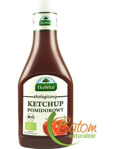 Ketchup pomidorowy 500g EKOWITAL BIO