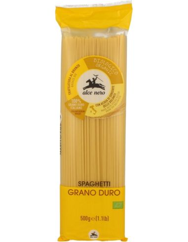 Makaron pszenny spaghetti 500g ALCE NERO BIO