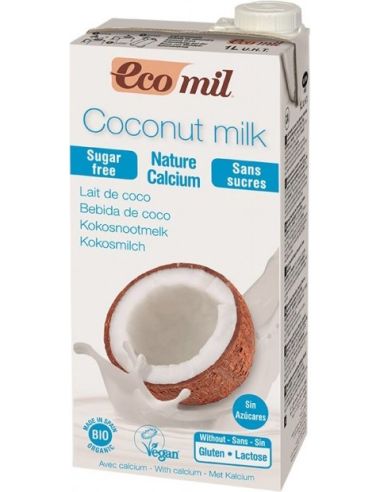 Mleczko kokosowe z wapniem bez cukru 1l ECOMIL BIO