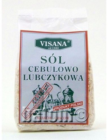 Sól cebulowo - lubczykowa 175g VISANA