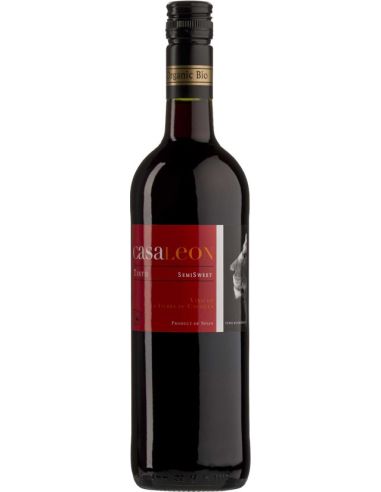 Wino czerwone / półsłodkie / Hiszpania 750ml*CASALEON*BIO