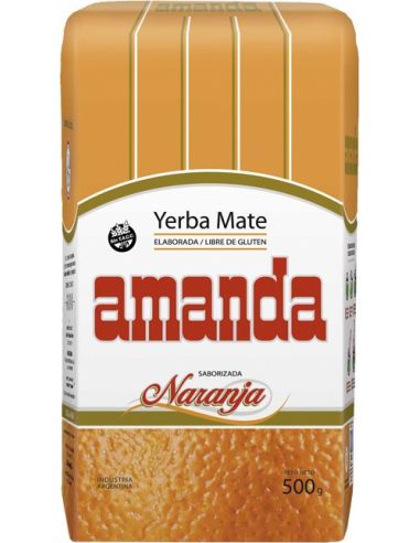 Yerba Mate pomarańczowa 500g AMANDA