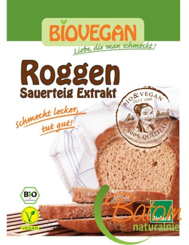 Zakwas chlebowy żytni 30g BIOVEGAN BIO - najlepiej spożyć przed: 31.12.2024