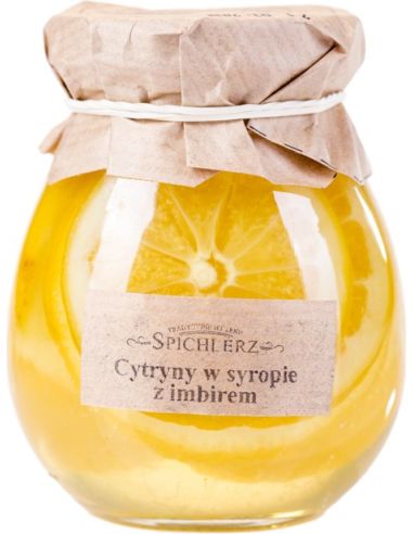 Cytryny w syropie z imbirem 290g SPICHLERZ