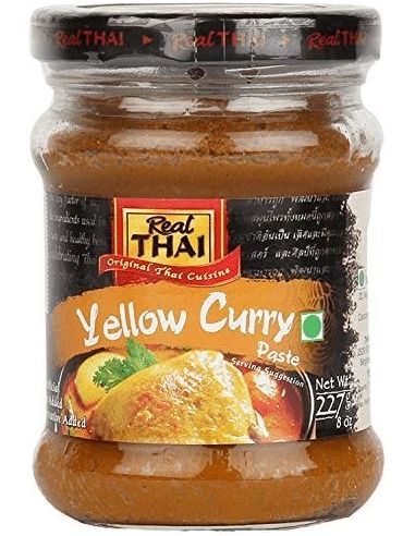 Pasta curry żółte 227g REAL THAI