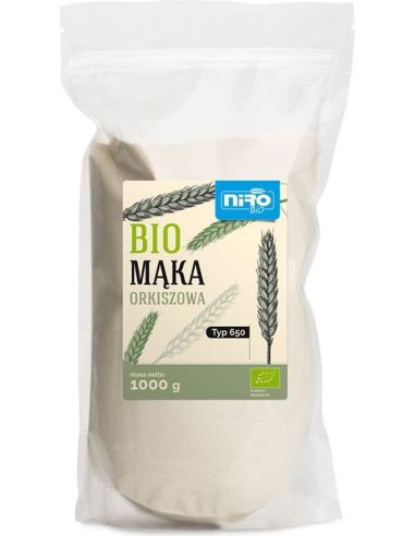 Mąka orkiszowa TYP 650 1kg NIRO BIO