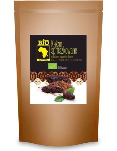 Kakao o obniżonej zawartości tłuszczu proszek 200g BIO PLANET BIO