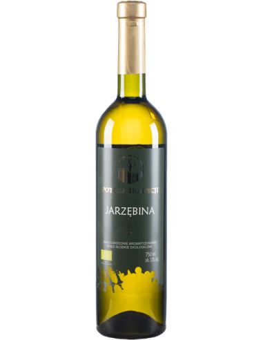 Wino jarzębinowe / białe / słodkie / Polska 750ml*VIN-KON*BIO