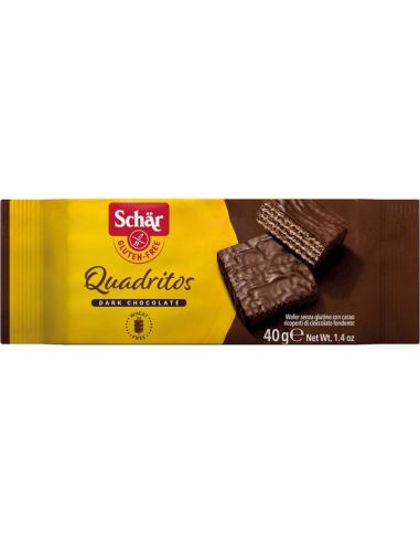 Wafelki Quadritos czekoladowe 2x20g SCHAR