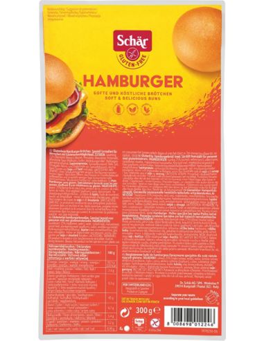 Bułki Hamburger 300g SCHAR - najlepiej spożyć przed: 05.10.2023