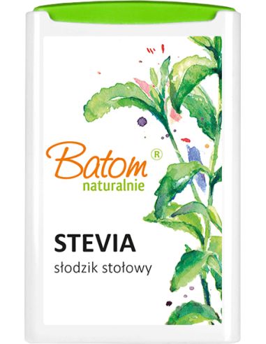 Stevia słodzik tabletki 300szt 18g BATOM