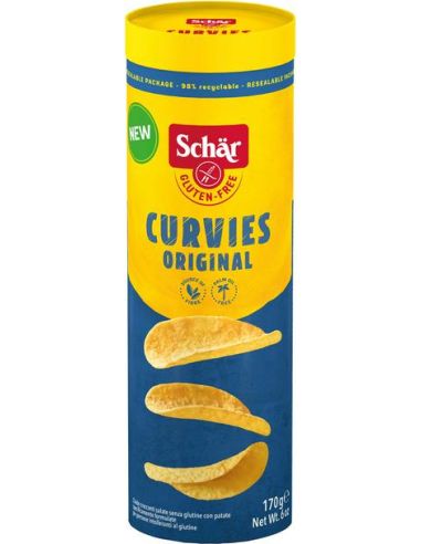 Chipsy ziemniaczane naturalne 170g SCHAR