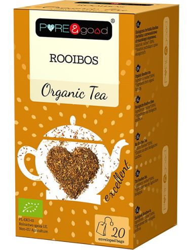 Herbata rooibos ekspres 20T PURE&GOOD BIO