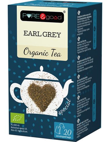 Herbata czarna earl grey ekspres 20T PURE&GOOD BIO