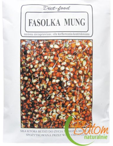 Fasolka mung nasiona 160g DIET- FOOD
