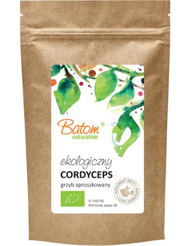 Grzyby Cordyceps sproszkowane 50g BATOM BIO - suplement diety