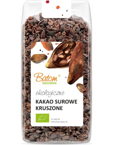 Kakao surowe kruszone 250g BATOM BIO