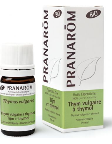 Olejek eteryczny tymiankowy Tymianek / Thymus vulgaris ct thymol / 5ml PRANARÔM BIO