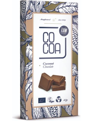 Czekolada surowa kokosowa 50g COCOA BIO