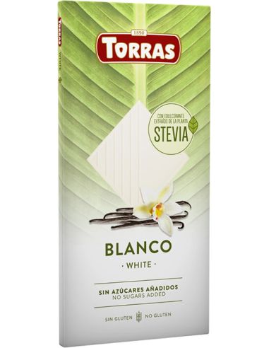 Czekolada Stevia biała 100g TORRAS