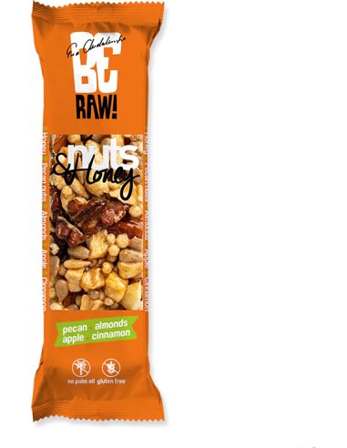 Baton Nuts & Honey orzechy pekan 30g BE RAW