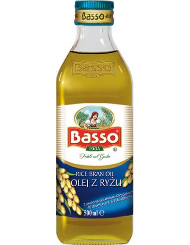 Olej z ryżu (ryżowy) 500ml BASSO