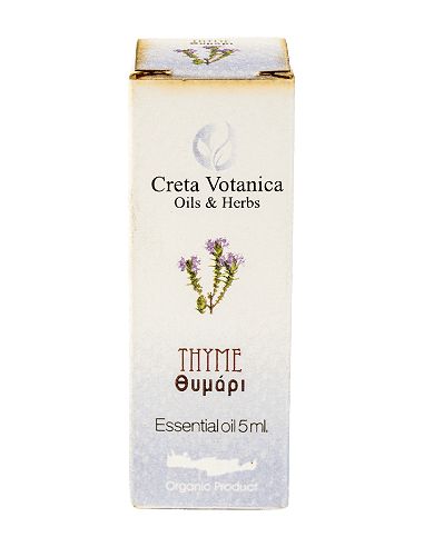 Olejek eteryczny tymiankowy Tymianek / Thymus vulgaris ct thymol 5ml CRETA VOTANICA BIO