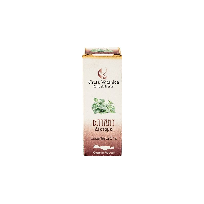 Olejek eteryczny majerankowy Majeranek chmielowy / Dittany / Lebiodka kreteńska / Origanum dictamus 5ml CRETA VOTANICA BIO TERMI