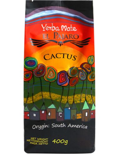 Yerba Mate cactus 400g EL PAJARO