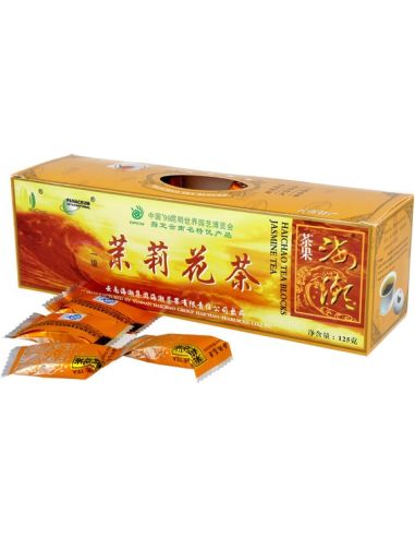 Herbata chińska jaśminowa kostka 125g PANACEUM