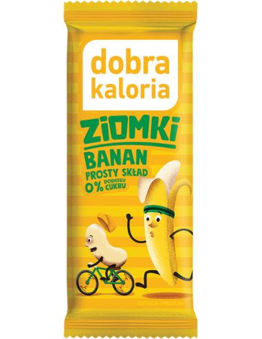 Baton orzechowy Ziomki nerkowiec & banan bez cukru 32g DOBRA KALORIA