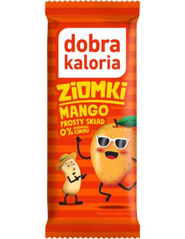Baton orzechowy Ziomki nerkowiec / mango bez cukru 32g DOBRA KALORIA