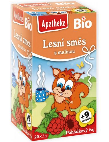 Herbatka dla dzieci Bajkowa owoce leśne i malina ekspres 20T APOTHEKE BIO