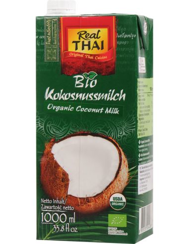 Mleczko kokosowe 1l REAL THAI BIO