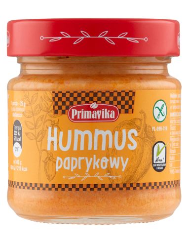 Hummus paprykowy 160g PRIMAVIKA
