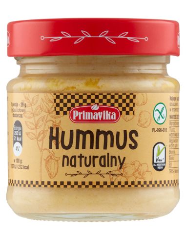 Hummus naturalny 160g PRIMAVIKA