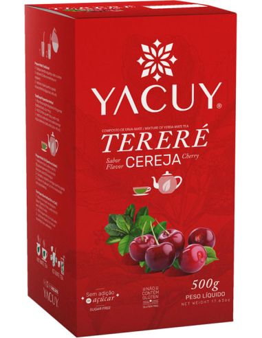 Yerba Mate aromat wiśniowy 500g YACUY TERERÉ