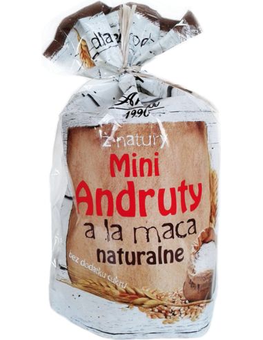 Mini Andruty a la maca naturalne bez cukru 180g ANIA