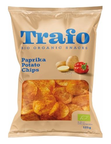 Chipsy z ziemniaków paprykowe 125g TRAFO BIO