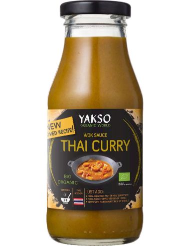 Sos Thai Curry do woka 240ml YAKSO BIO