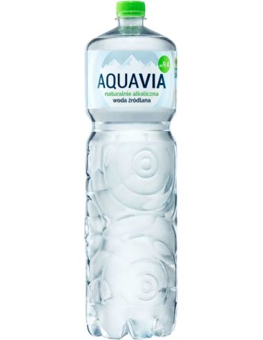 Woda źródlana alkaliczna pH 9,4 1,5l AQUAVIA