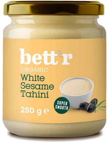 Pasta sezamowa Tahini / Tahina biała 250g BETTR BIO