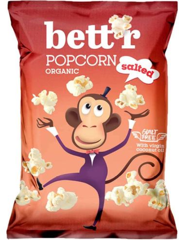 Popcorn solony 60g BETTR BIO