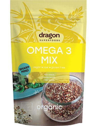 Mieszanka Omega 3 mix proszek 200g DRAGON SUPERFOODS BIO