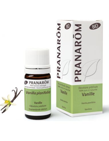 Olejek eteryczny waniliowy Vanilla planifolia 5ml PRANARÔM EKO