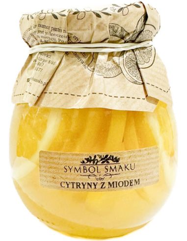 Cytryny w syropie z miodem 260g SYMBOL SMAKU