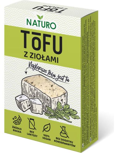 Tofu z ziołami 200g NATURO