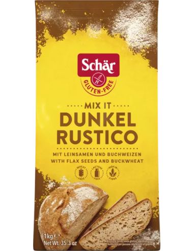Mąka do wypieku chleba Mix it rustico bezglutenowa 1kg SCHAR