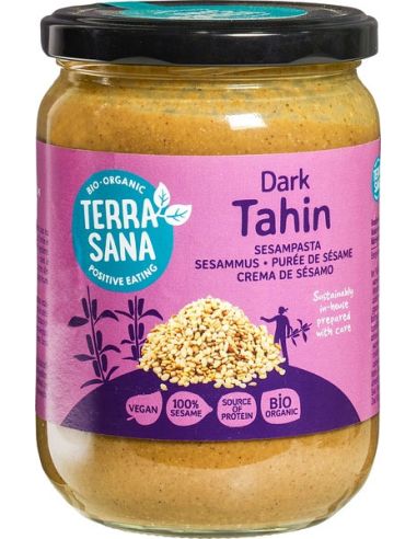 Pasta sezamowa Tahina Tahini ciemna 500g TERRASANA BIO